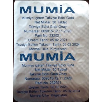 İNDİRİM 5 ADET 30 LU MUMİYO 2024 TARİHLİ